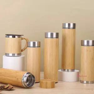 인쇄 선물 대용량 텀블러 대나무 각인 보온보냉hij408