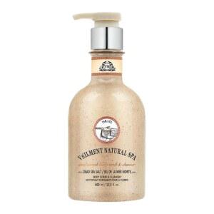 에이본 베일먼트 내추럴 스파 데드 씨 솔트 바디 스크럽 & 클렌저, 13.5온스