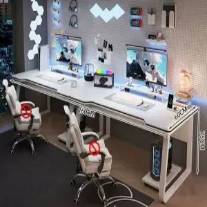 커플 컴퓨터책상 2인용 게이밍 사무용 스터디 데스크 공부방 더블