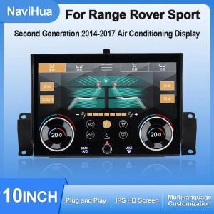레인지로버 스포츠 L494 2014-2017 에어컨 공조 LCD 터치스크린 버전용 신형 업그레이드 10인치 AC 패널