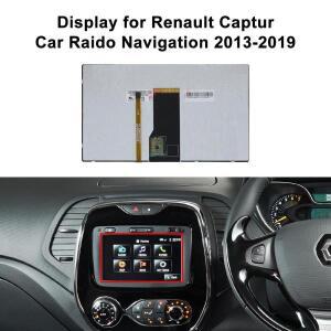 Renault Capture 먼지털이 Logan Master Traffic Clio 자동차 라디오 내비게이션 화면에 적합한  LCD 디스