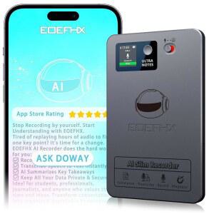 AI 음성 제어 분석을 152개 통한 심층 캔슬링 지원 요약 녹음기 전사 노이즈 언어