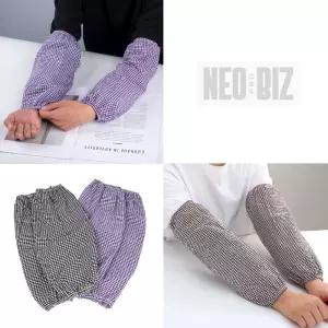 네오 체크무늬 팔토시 1쌍 아동토시