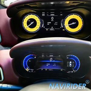 마세라티 르반떼 2016-2023 LCD 계기판 디지털 대시보드 디스플레이 클러스터 카플레이 GPS 속도계 버추얼