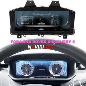 랜드로버 디스커버리 5 2017-2021용 LCD 계기판 디지털 대시보드 클러스터 GPS 속도계 카플레이 가상 콕핏