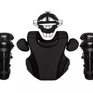 성인용 경량 PRO 야구 퍼팅 보호대 블랙