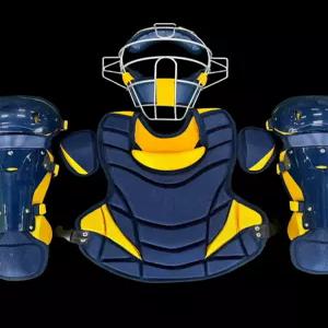 야구 포수 보호 장비 다리 가슴 마스크