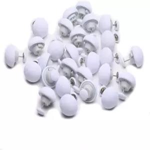 30개 이불 핀 커튼 클립 저렴한 세트 도넛 또는 드레이프 사용하거나 실내 장식용(화이트 라운드 30개)으로