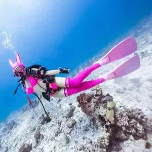 프리 다이빙 삭스 숏 논슬립 스킨버 니 핀 롱 신발 스노클링 네오프렌 양말 롱