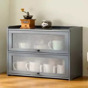 정리함 미니 식탁 선반 수납 약통 원목