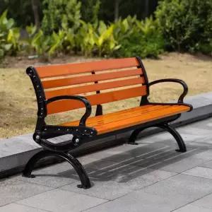 야외 공원 벤치 정원 의자 합성목재 방부목 테라스 옥상 안뜰 2인용 3인용 긴 의자