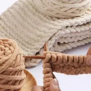 [셀러에이드]털실 겨울 핸드메이드 따뜻한 손뜨개 선물 포근한 목도리