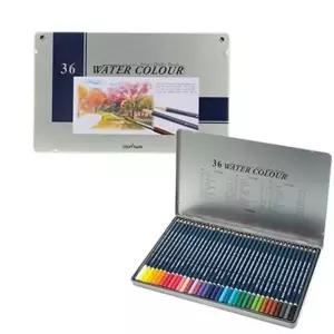 [셀러에이드]수채 전문가용 드로잉 채색 미술용 36색 색연필 물붓수채화