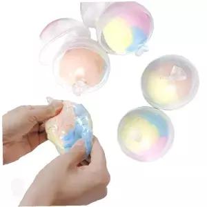 무지개빛 투명 젤리 촉감놀이 3000개입 대용량 감각발달 어린이 장난감