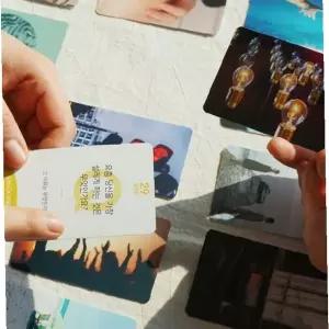 대화 질문 카드 20종 아이스브레이킹 공감 소통 게임 레크레이션 상담 교육 모임