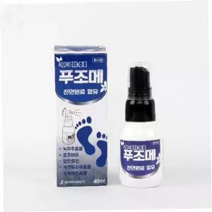 후레쉬 푸조메 40ml 발냄새 제거 각질 케어 풋 스프레이 청량 발관리 용품