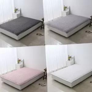 [콩심팥심]모던 침대 매트 사계절 패드 침실 누빔 워싱 간절기 면침대패드