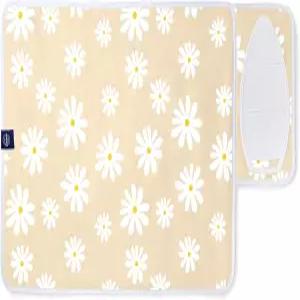 3mm 패딩과 실리콘 다리미 받침대가 있는 엔카사 XO 다림질 매트/패드(소형 28인치 x20인치) - 테이블