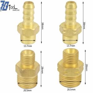 7gtool 신상품 미니 소형 소형 토치 커넥터  산소 가스 포함  스미스