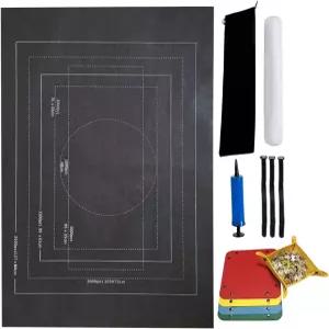퍼즐 보드 매트 - 롤업 수납 패드 휴대용 경량 직소 정리함 스크래치 방지 소재 이지 폴드 컴팩트 디자인