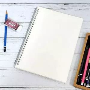 무지 필기용 드로잉 b5 노트 스프링 스케치 학교 미술드로잉북