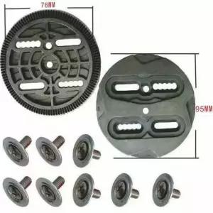 스노우보드 바인딩 마운트 디스크 고정 세트 4x4 나사 호환