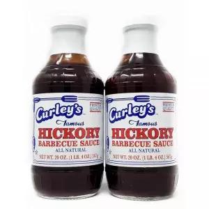 바베큐 소스 유명한 컬리 591.5ml20온스 병 2팩 히코리 BBQ [호환]
