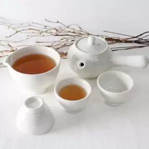 [콩심팥심]3인 다관 도자기 숙우 다기 백자 찻잔 백자찻잔세트 백자주전자세트