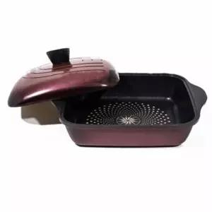 [콩심팥심]매직팬 캠핑용 사각 무수분 요리냄비 다용도 사각팬 유용한 요리