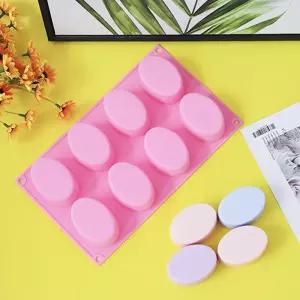 몰드 기본 원형 타원형 비누 석고 방향제 캔들 만들기 공예