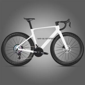 공장  신모델 25년 보증 TWITTER R18 풀 카본 파이버 휠 GEX-13S 스포크 & 림 700C 레이싱 자전거 액세서리