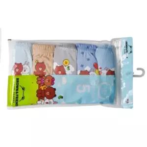 [레노마 이너웨어]브라운앤프렌즈 남아 해피 삼각 5매_GN