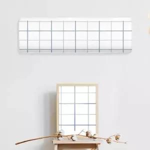 [콩심팥심]벽걸이 에어컨 먼지덮개 인테리어 보호커버 대형 사이즈 풀세트