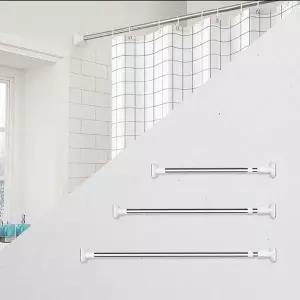 [콩심팥심]욕실 샤워커튼 압축봉 스테인리스 행거 옷장 커튼 설치봉 3종