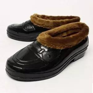 남성 신발 고무 고무신 방한화 방한 털신 남여공용 털실내화