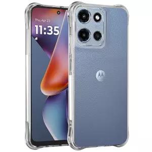 Yerebel Case for Moto G 5G 2025 Case, for Motorola G 5G 2025 XT2513V Cute Cover, Clear Flexible Bump