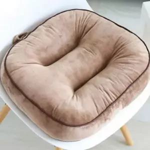 [골드스마일]부드러운 방석 따뜻한 의자 푹신한 사무실 겨울 스웨이드