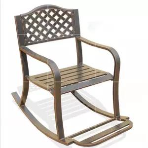 야외흔들의자 엔틱 야외 철제체어 테라스 카페 그네