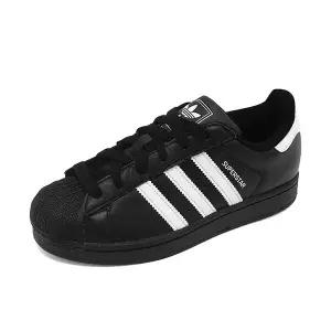 오리지널 슈퍼스타2 스니커즈 운동화 블랙 JI0079