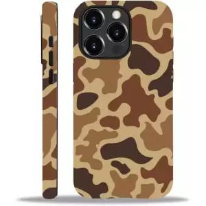 11 케이스 충격 방지 여성 남성 보호 하이브리드 하드 쉘 실리콘 커버 M02 브라운 카무플라주 G2용 이신BB