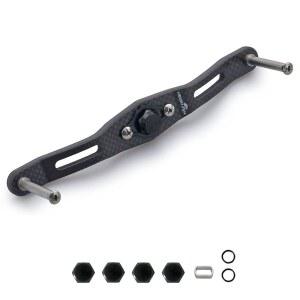 하이텐 110mm / 120mm 130mm 손잡이 없는 시마노 다이와 미끼 캐스팅 릴 파워 크랭크 액세서리(130mm 카본) (0387)