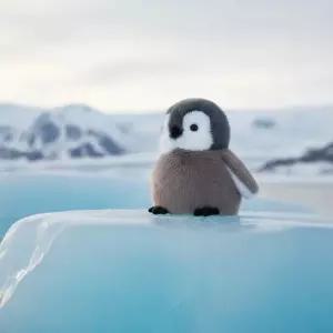 동물인형 쿠션인형 포근한인형 복실 아기 펭귄 인형 동물 애착 쿠션