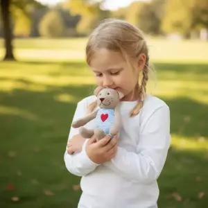 어린이선물 봉제 인형 21cm 아기곰인형 애착인형 동물인형 아기애착인형 여자아이애착인형