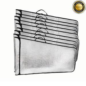 버블 레이어 보호 윙 토트 백 팩 70E 30cc RC 비행기 모델 실버 캔 2 날개 및 탄소 튜브