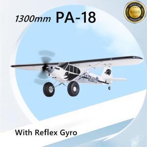 FMS RC 비행기 1300MM PA-18 PNP 및 RTF J3 파이퍼 슈퍼 커브 자이로 오토 밸런스 트레이너 초보자용 모델