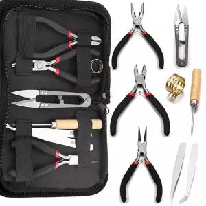 diy 도구 평집게 8종세트 공예 공구 M12979 비즈 오링집게 펜치 니퍼 구자말이 수공집게 비즈