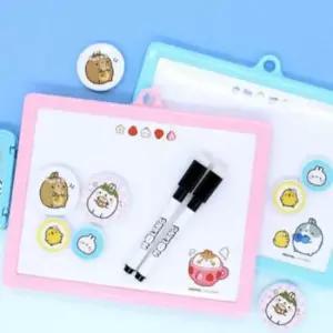 [문구/오피스] 화이트보드 2개 몰랑이 칠판 블랙 세트 양면 보드