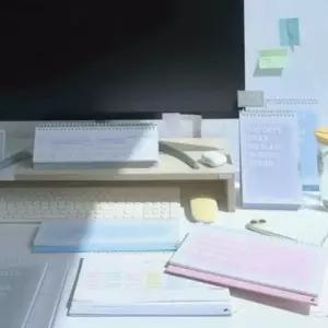 [문구/오피스] 일정표 6개월 플래너 탁상 일간스케줄러 스터디 스케줄러노트