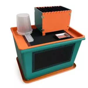 사육장 먹이용 사육통 곤충사육 집게 채집 먹이용 키우기 게코