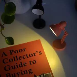 [골드스마일]레트로 원형 LED 미니 독서등 1P 조명 북라이트 스탠드 침실 무드등